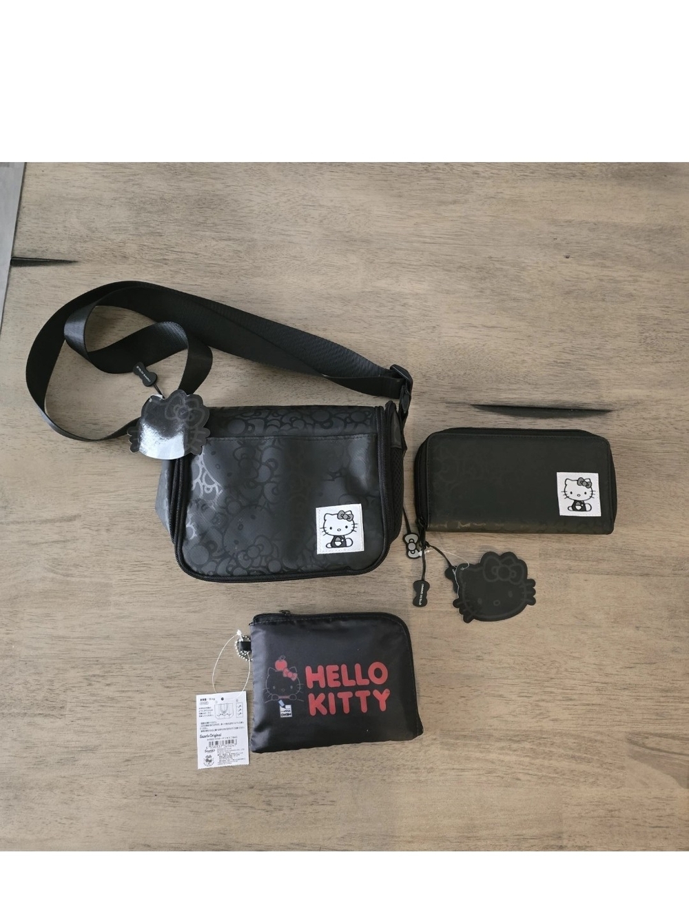 Hello Kitty SANRIO Bags And  Wallet  Bundle/ 3 Pieces Brand New